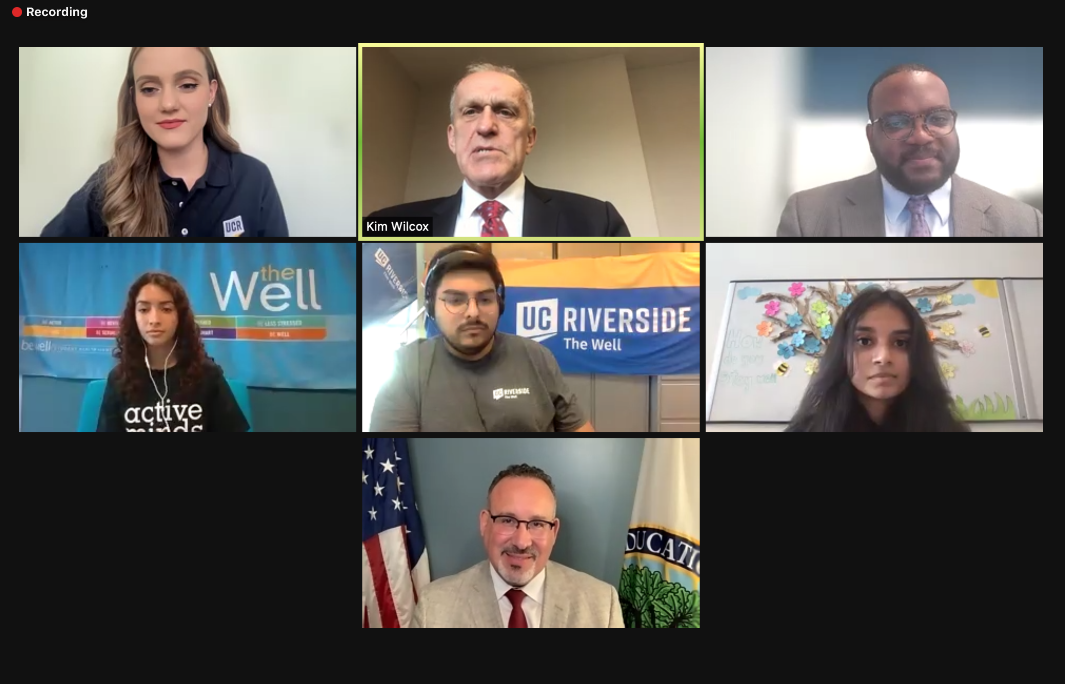 Education Secretary calls UCR a model for delivering mental health